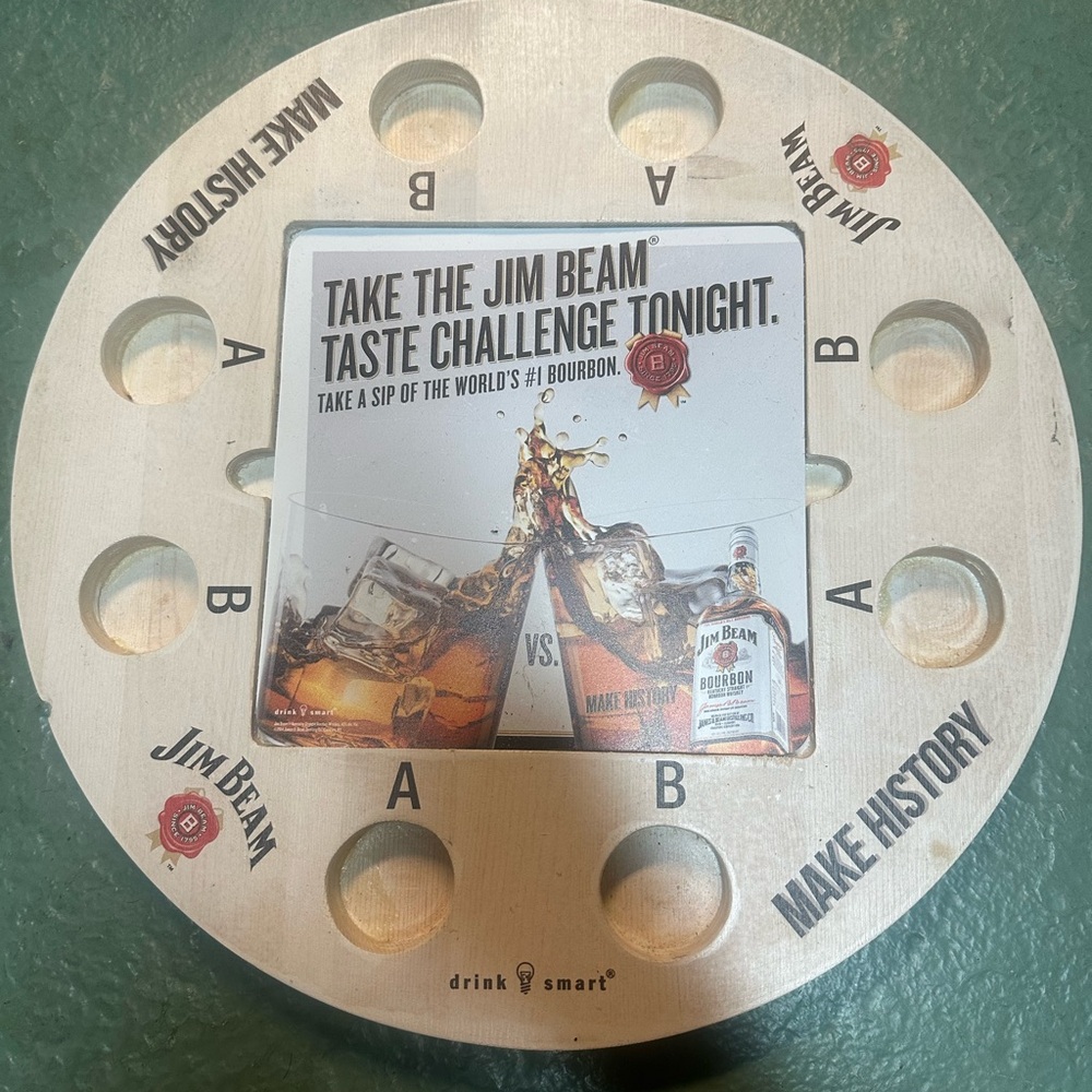 Jim Beam Bourbon Tasting Tray